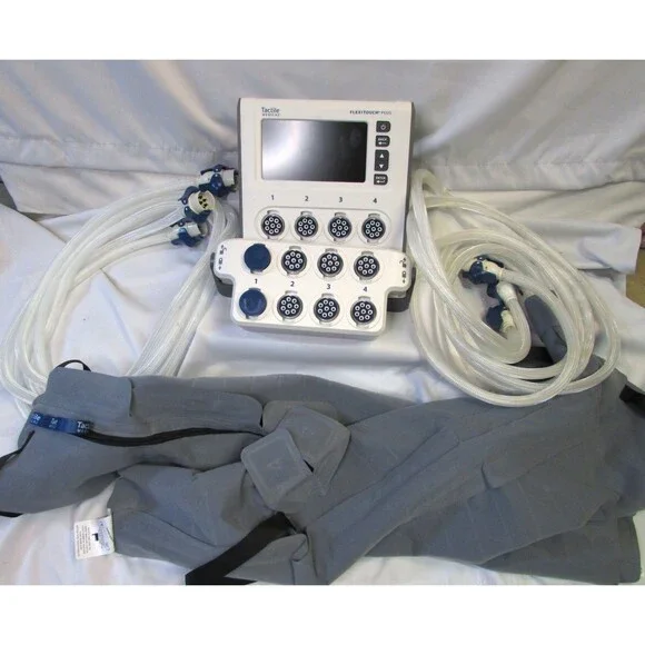 Tactile Medical Flexitouch Plus PD32-G3 Lymphedema Leg Therapy System Full Set - Picture 1 of 15